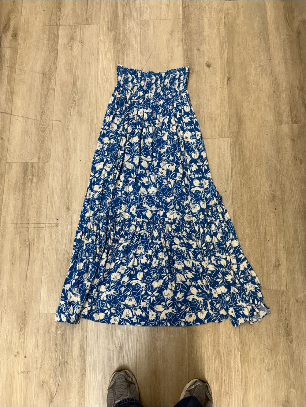 Free People Way OF The Wind Floral Maxi Skirt Sz S